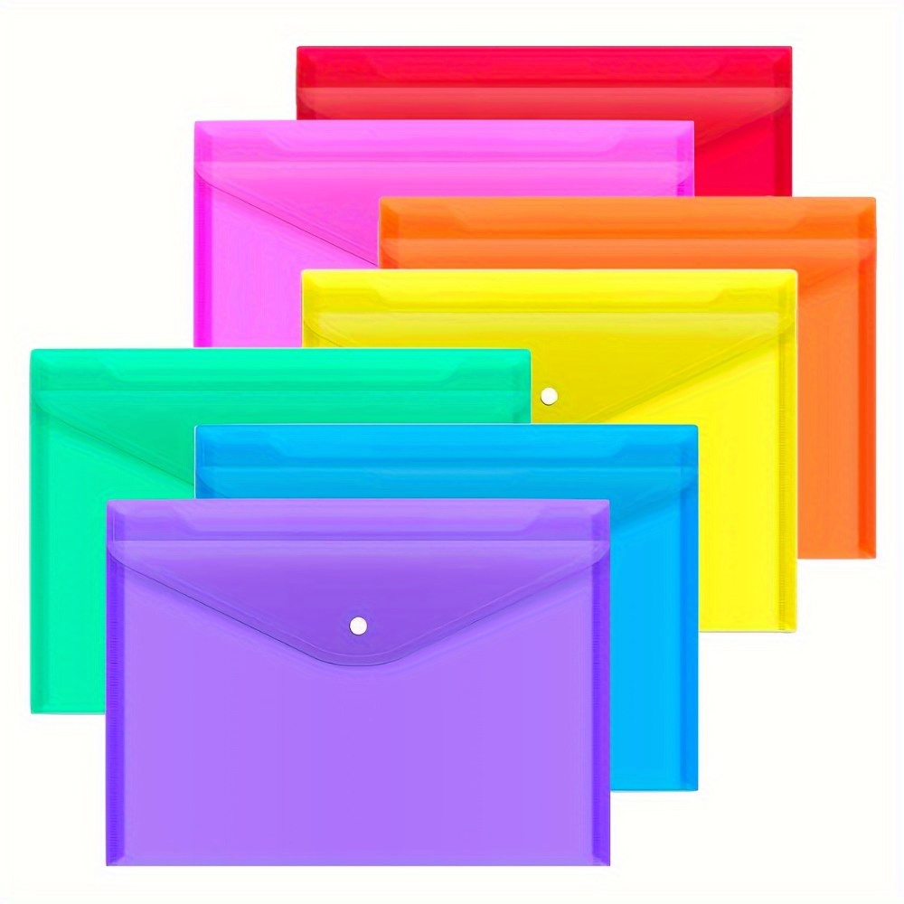 Home Office Organization - Bolsas de Arquivo Tamanho A4/Letter com