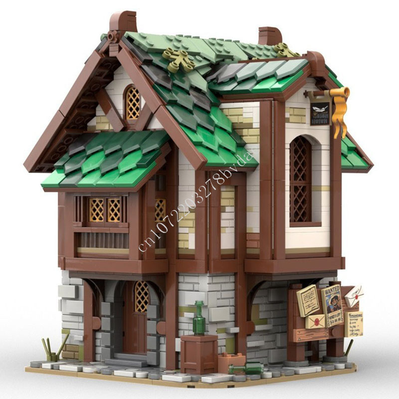 Home Office Tax - 1688 Peças Blocos de Montar Edifício