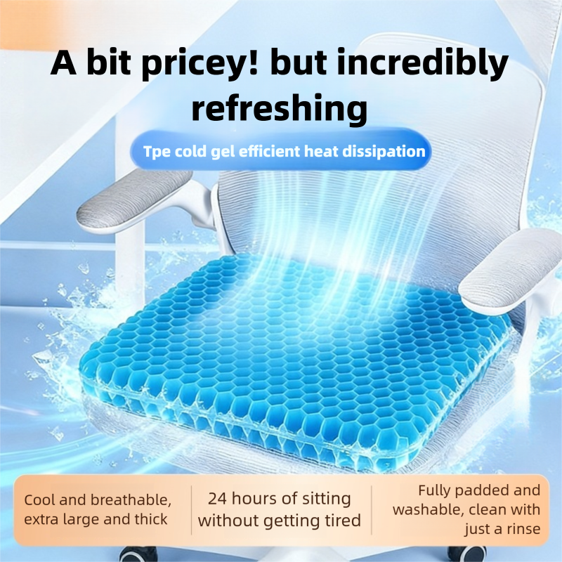 Mesh Back Cushion - Almofada de gel para assento, design