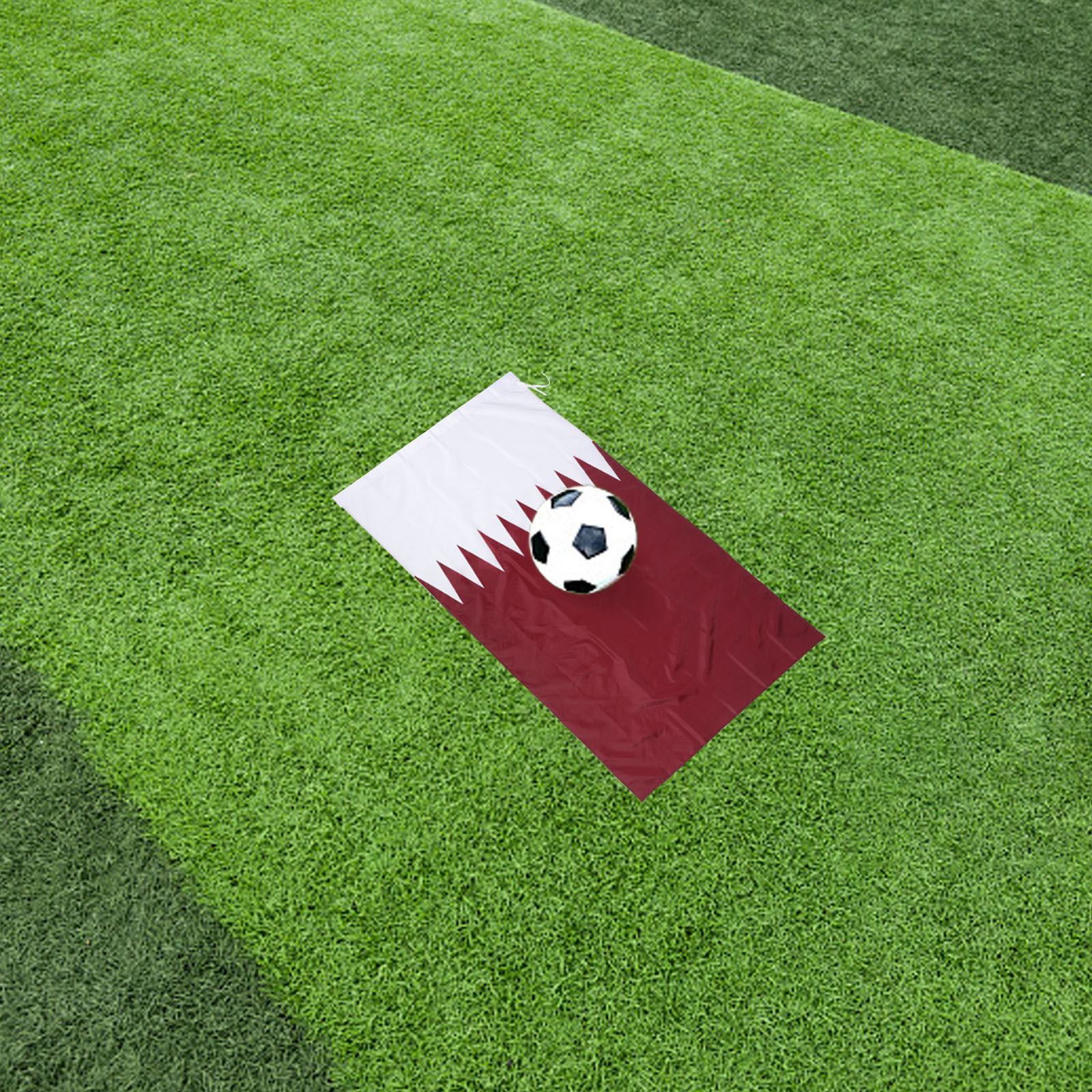 Home Office Qatar - Bandeira do Qatar em Poliéster para