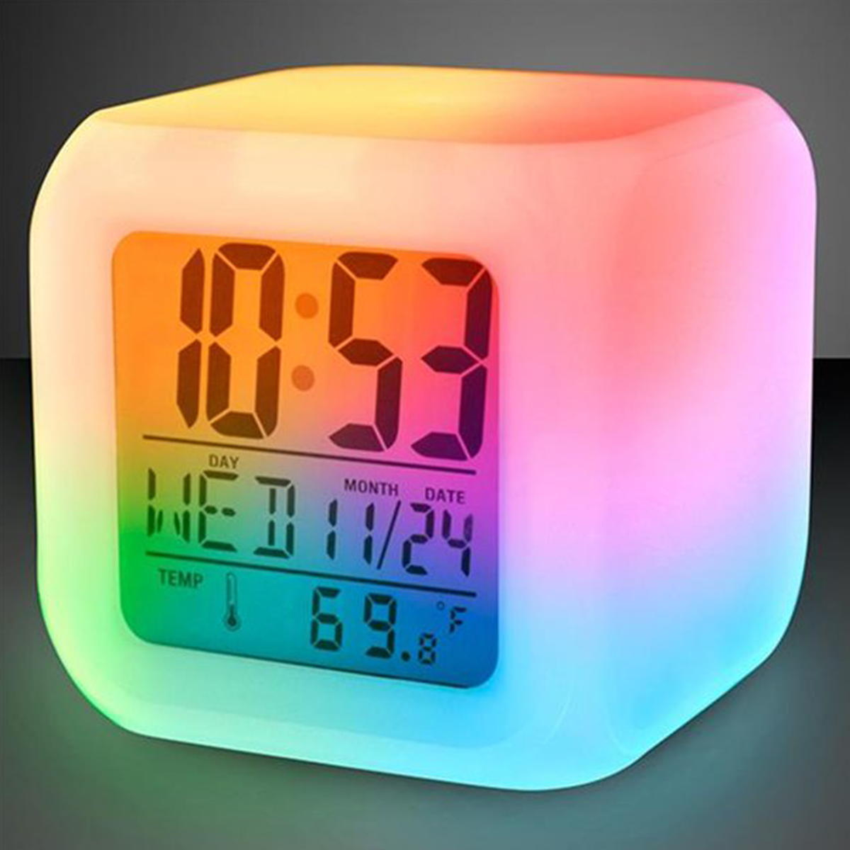 Led Desk Clock - Despertador digital led mini relógio de