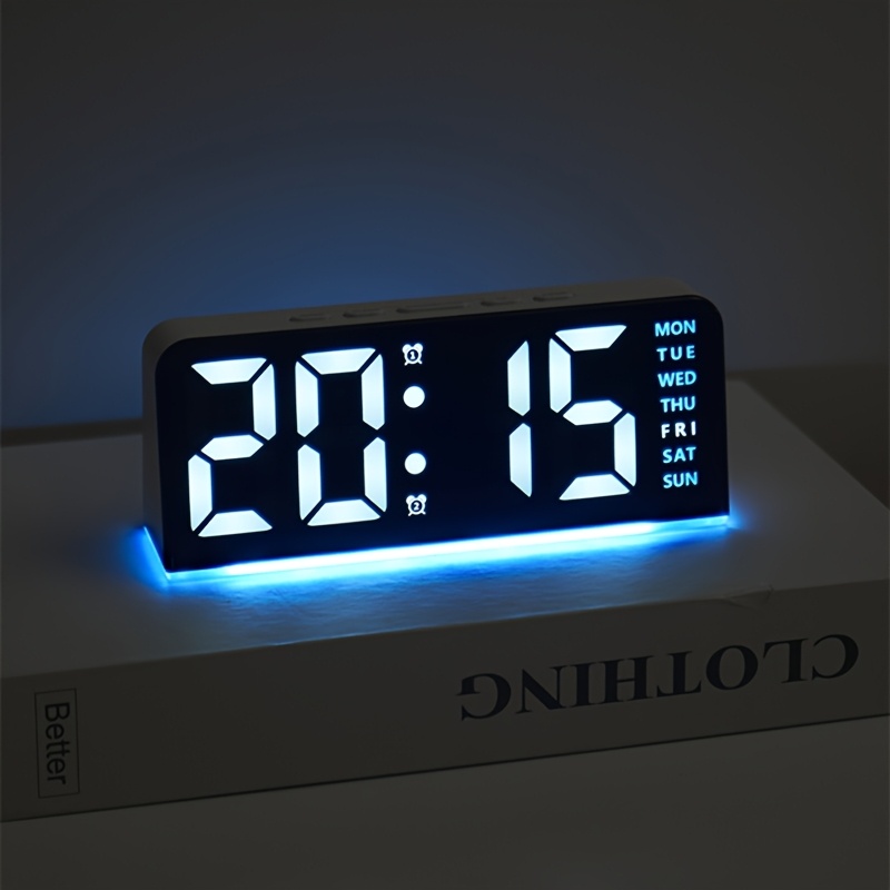 Led Desk Clock - Digital led despertador desktop relógio de
