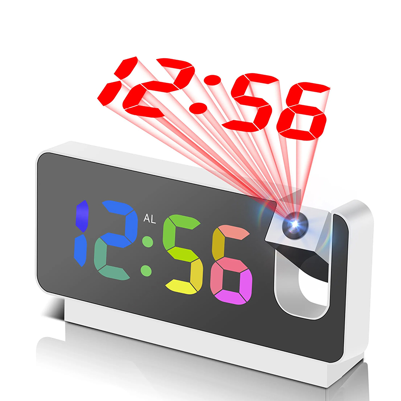 Led Desk Clock - Despertador de projeção relógio de mesa