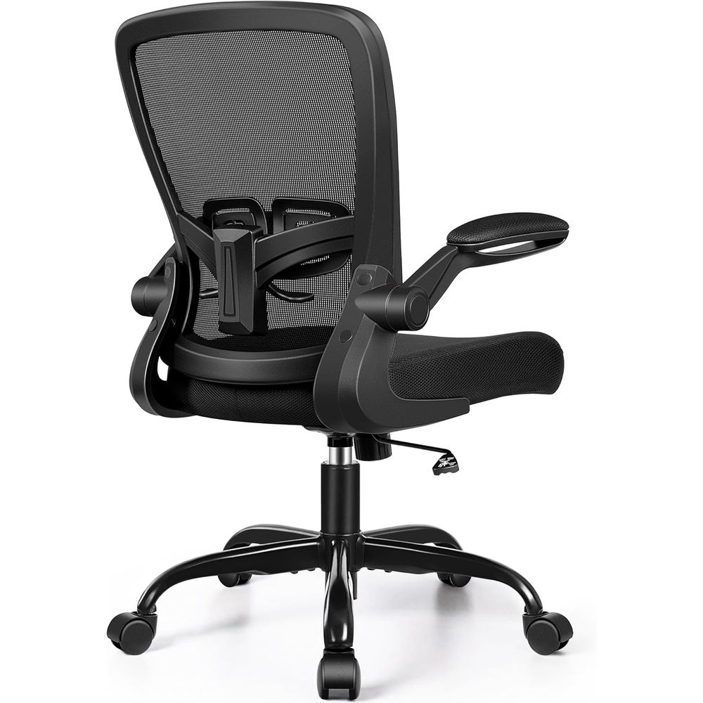 Home Office Room - Cadeira Giratória Ergonômica com Altura Ajustável,