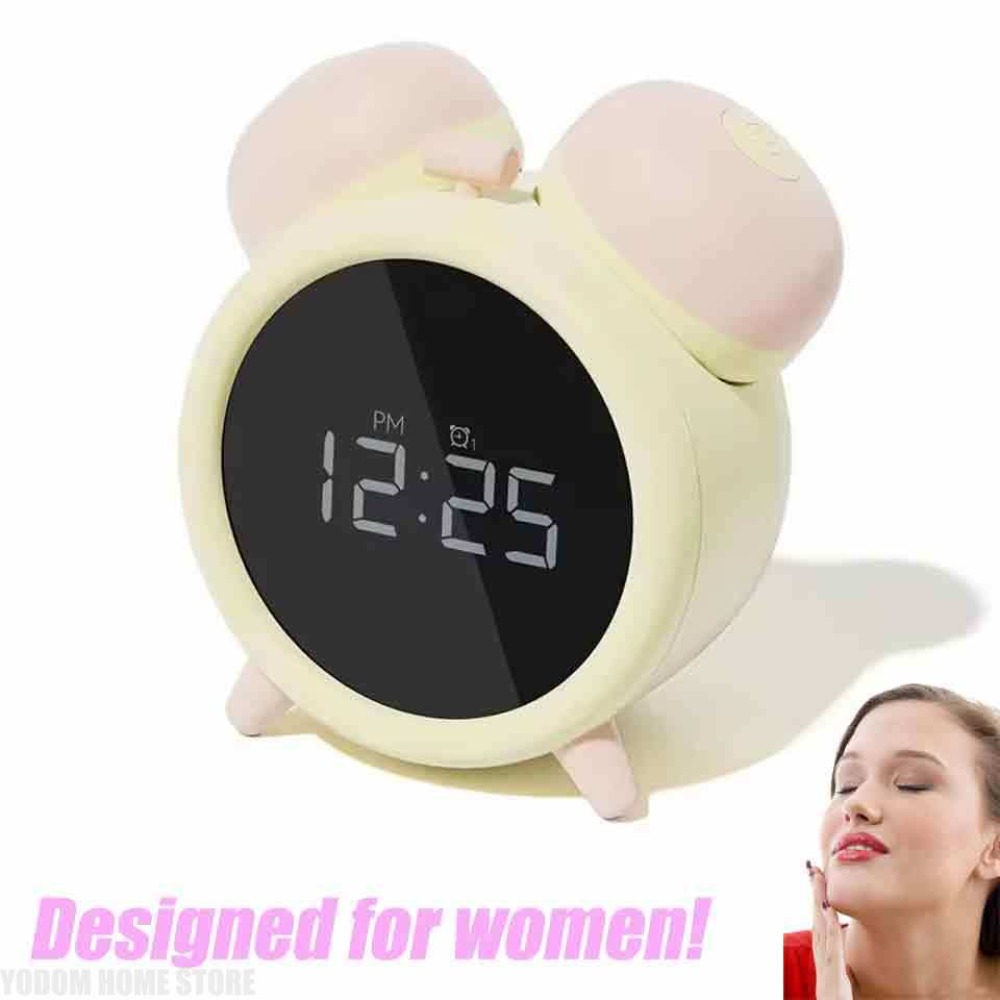 Led Desk Clock - Despertador secreto feminino com design oculto