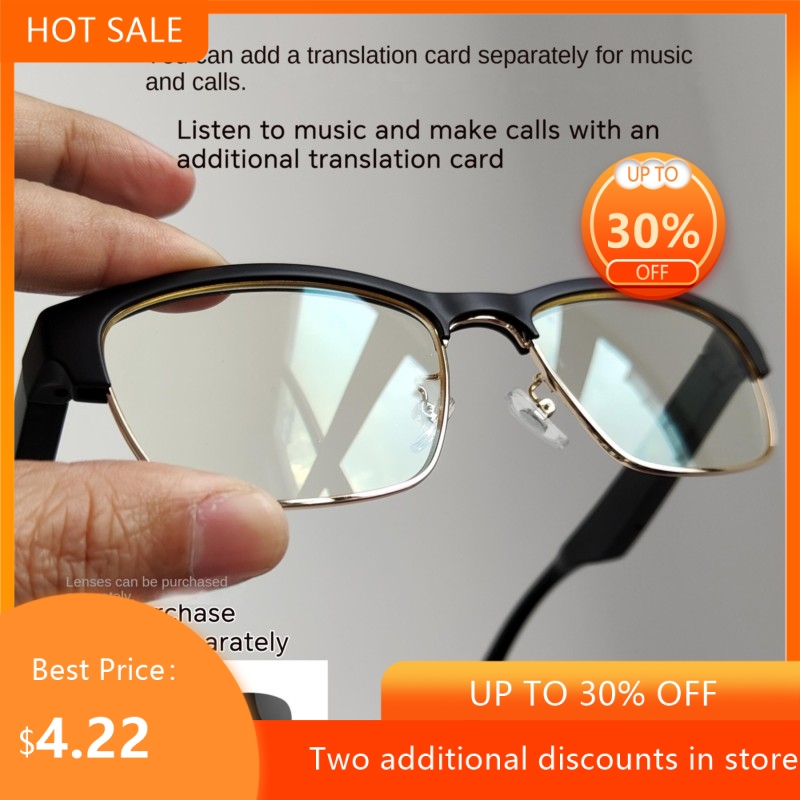 Blue Light Glasses - Óculos Inteligentes Echowear com Chamada Bluetooth,