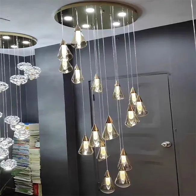 Home Office Kitchen - Lustre de Teto Moderno de Luxo
