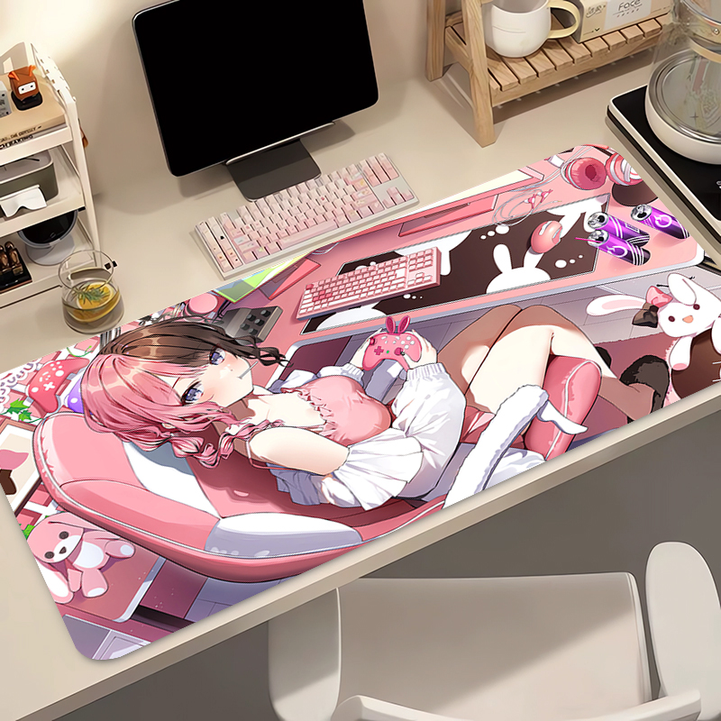 Mouse Pad Gamer XXL Anime, Tap - Home Office With Two Desks avaliação e preço