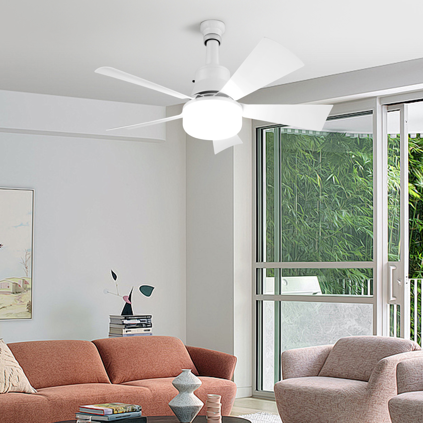 Ventiladores de Teto 2 em 1 co - Home Office Room avaliação e preço