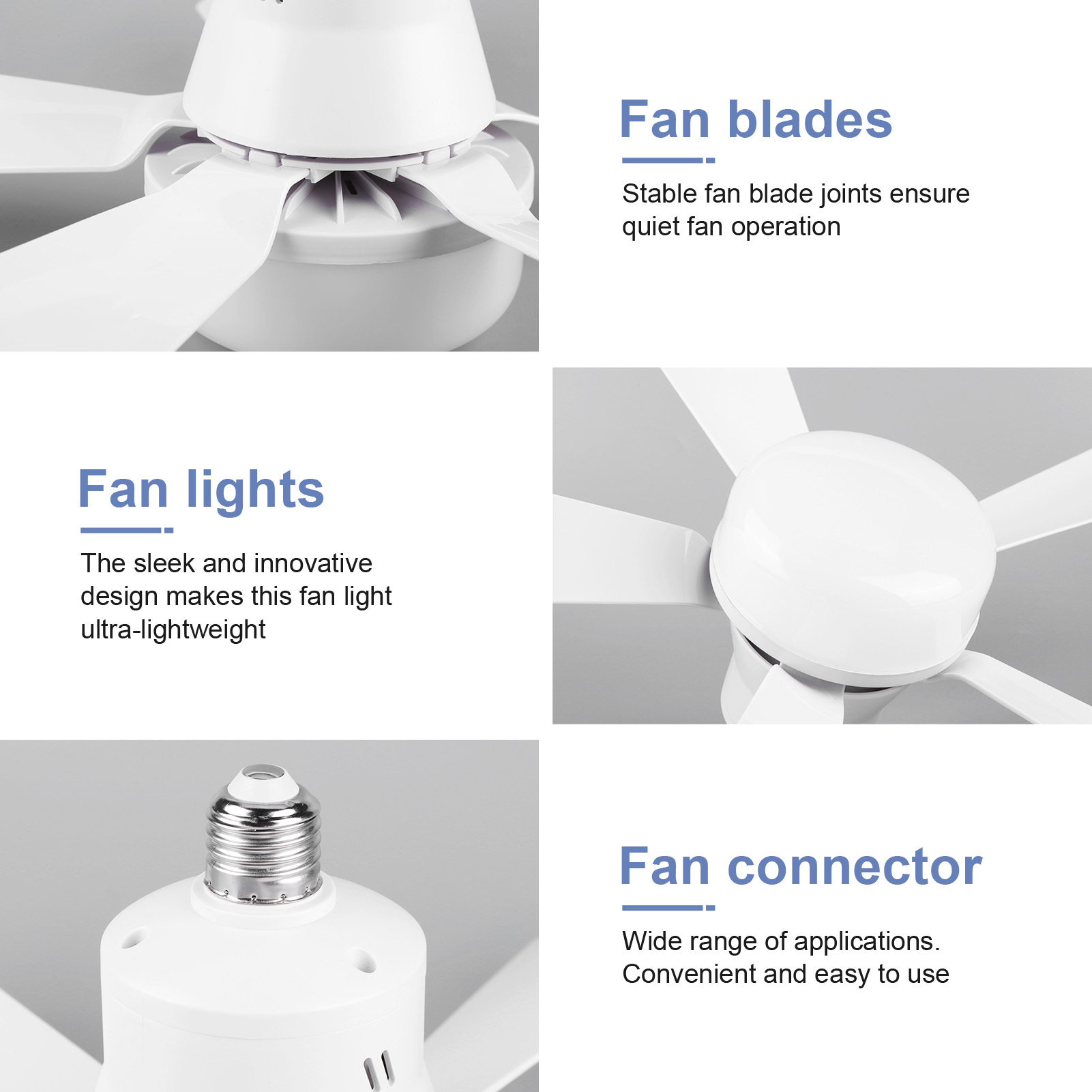 Ventiladores de Teto 2 em 1 co - Home Office Room avaliação e preço
