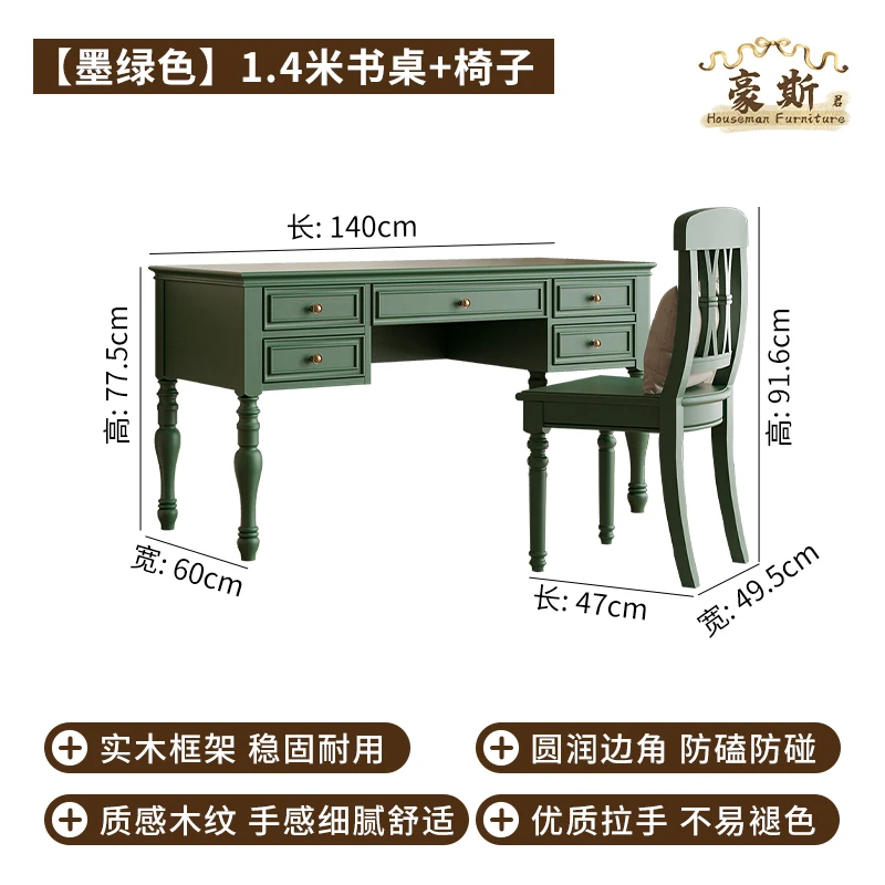 Mesa de Escritório Estilo Vint - Home Office With Two Desks avaliação e preço