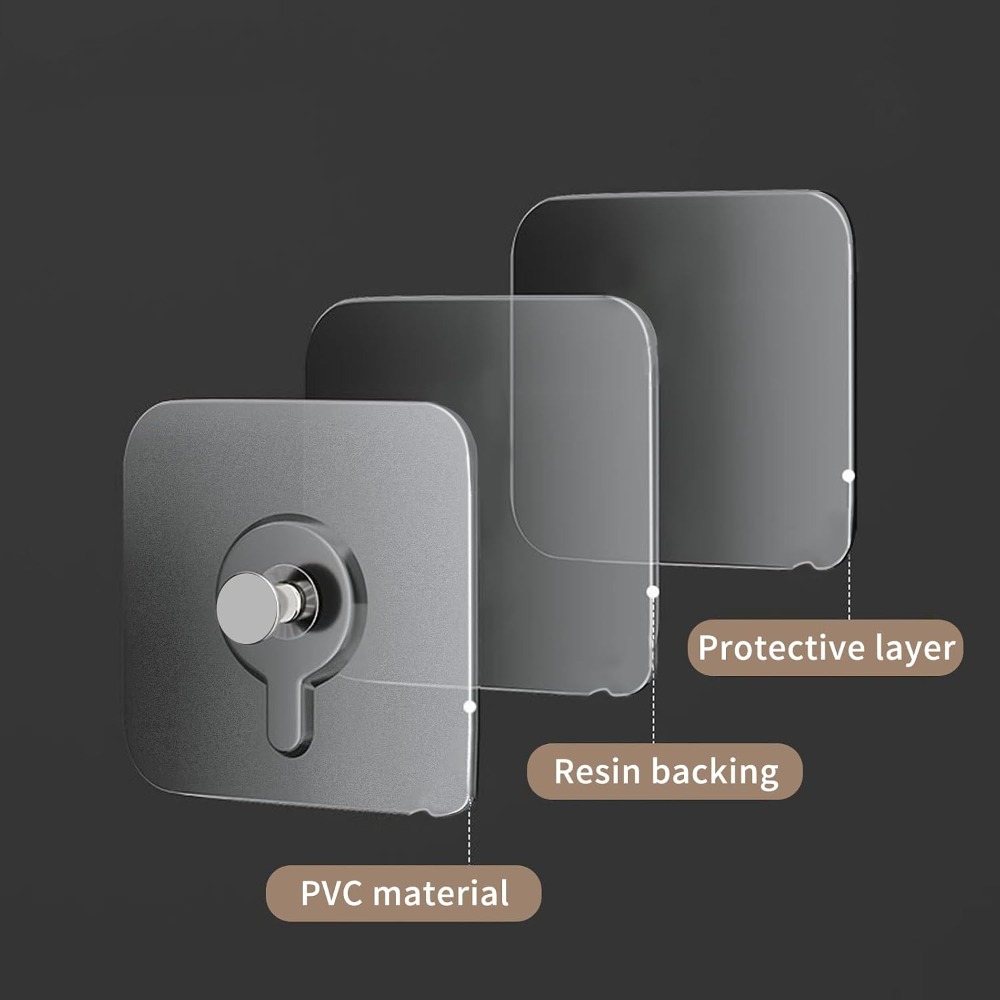 Pacote com 14 Ganchos Adesivos - Home Office Kitchen avaliação e preço