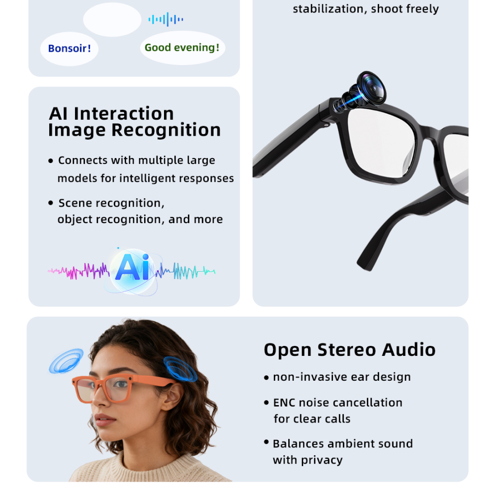Óculos de Tradução em Tempo Re - Blue Light Glasses avaliação e preço