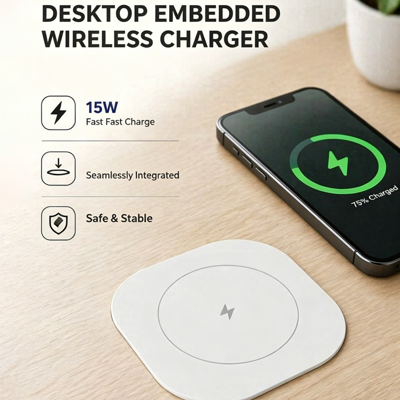 Carregador Sem Fio Embutido de - Home Office Uk avaliação e preço