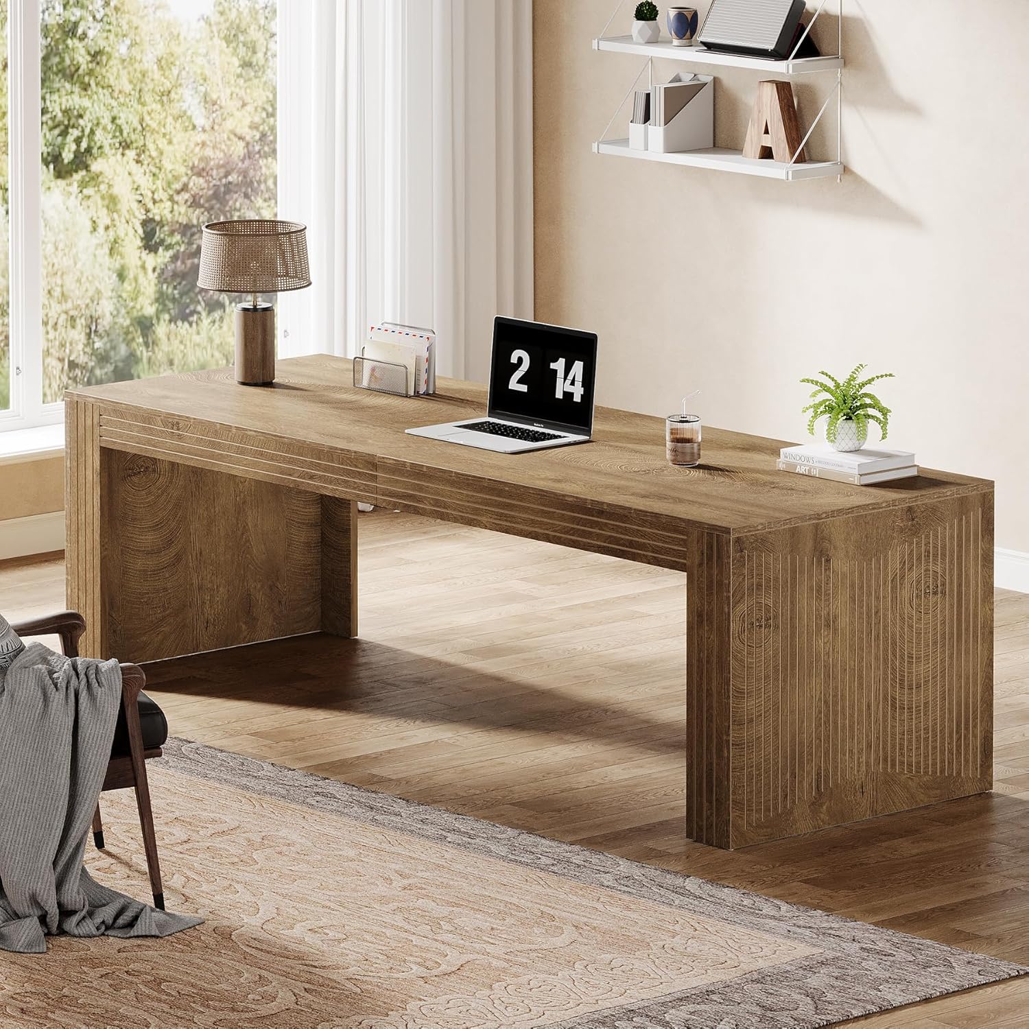 # Mesa de Computador Extra Lon - Home Office With Two Desks avaliação e preço