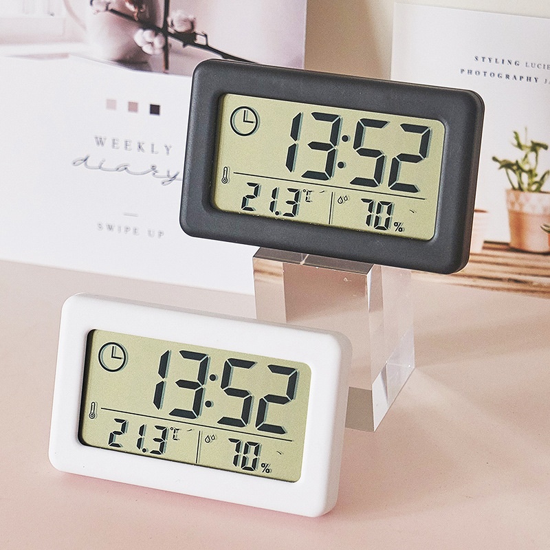 Mini Relógio Digital Eletrônic - Led Desk Clock avaliação e preço
