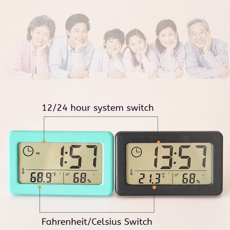 Mini Relógio Digital Eletrônic - Led Desk Clock avaliação e preço