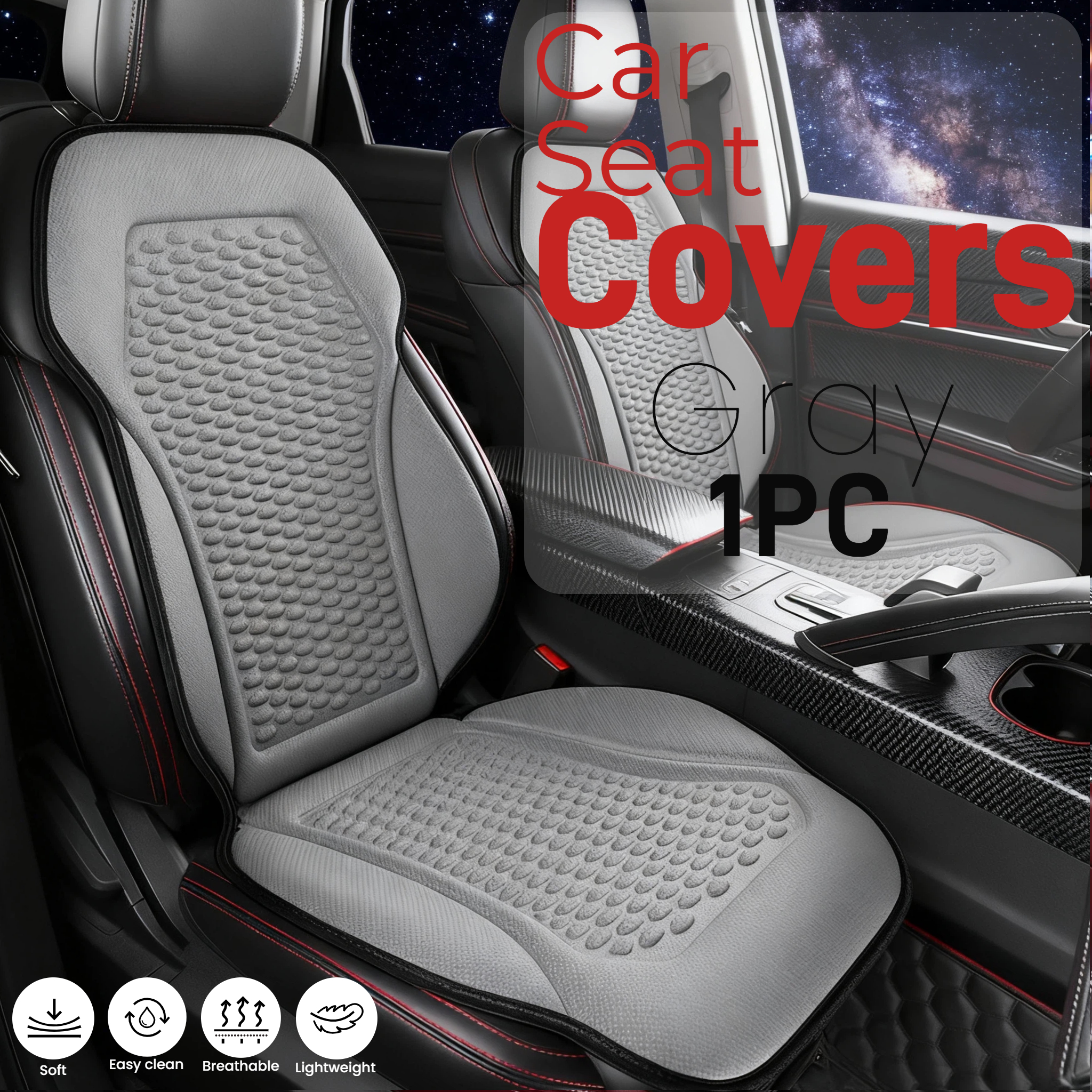 Capa de assento de carro 3D, c - Mesh Back Cushion avaliação e preço