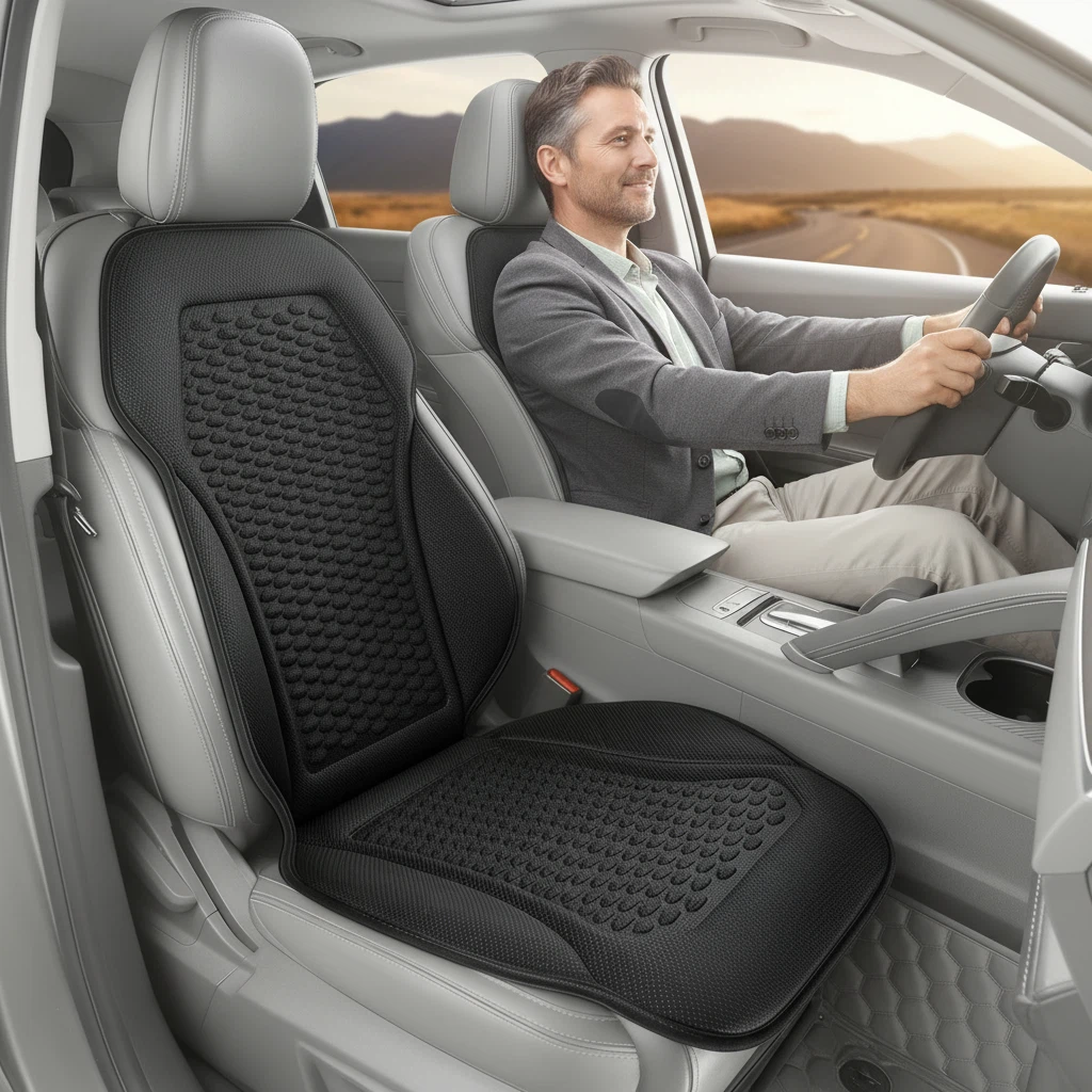 Capa de assento de carro 3D, c - Mesh Back Cushion avaliação e preço