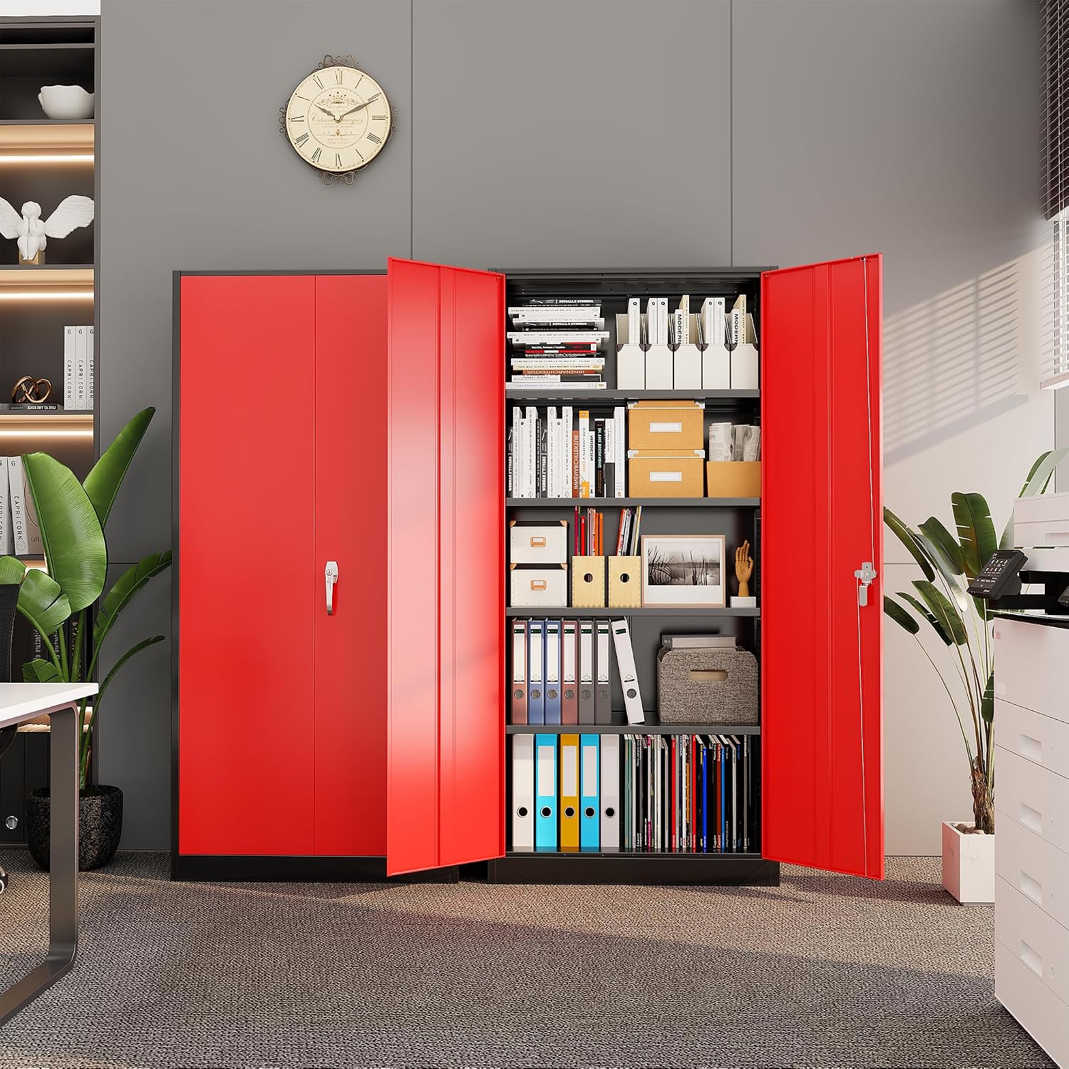 Armário de Armazenamento Metál - Home Office Organization avaliação e preço