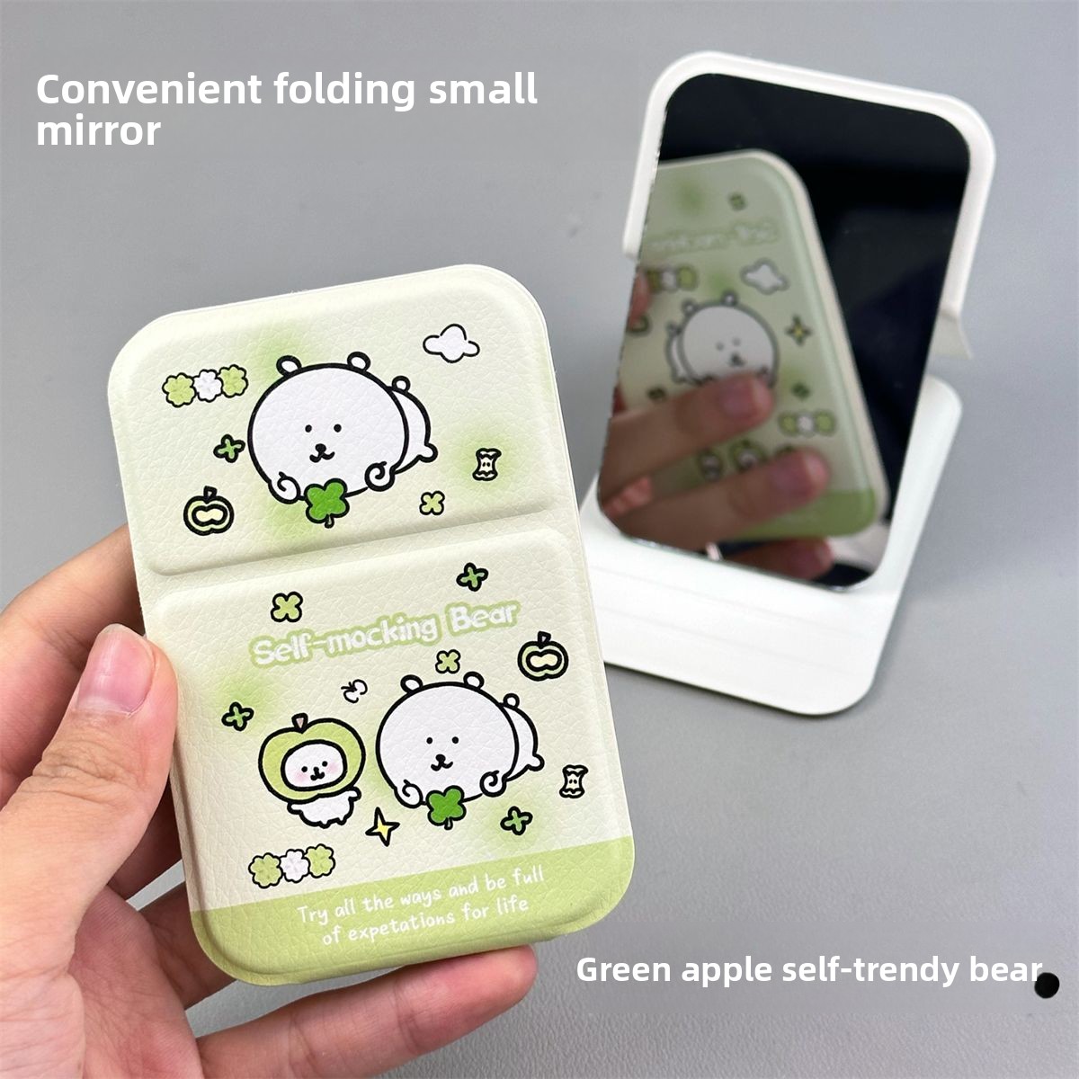 Espelho Dobrável Urso Nagano:  - Home Office Makeover avaliação e preço
