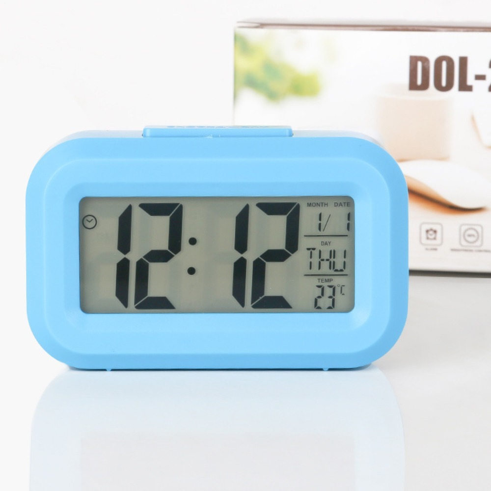 Relógio Despertador Digital co - Led Desk Clock avaliação e preço