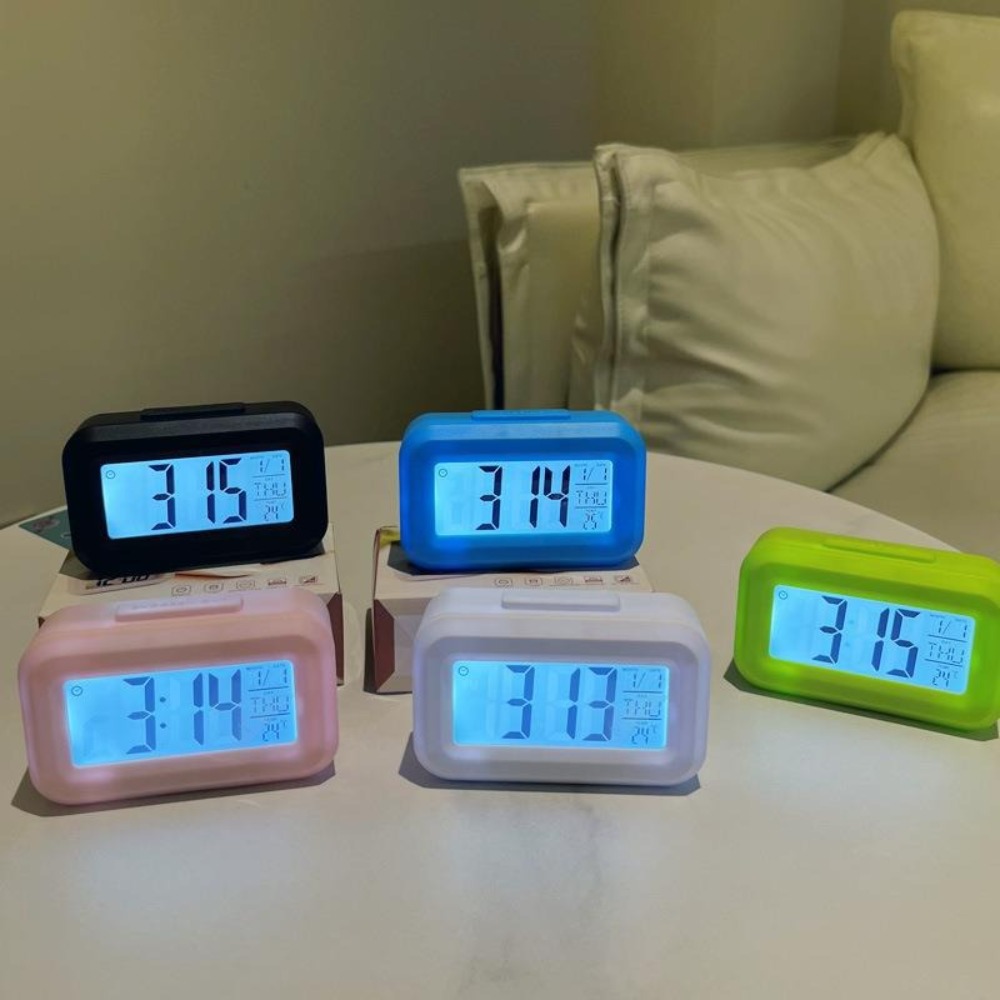 Relógio Despertador Digital co - Led Desk Clock avaliação e preço