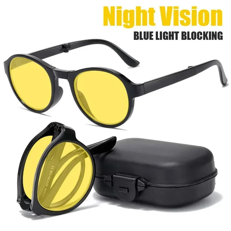 Óculos de visão noturna dobráv - Blue Light Glasses avaliação e preço