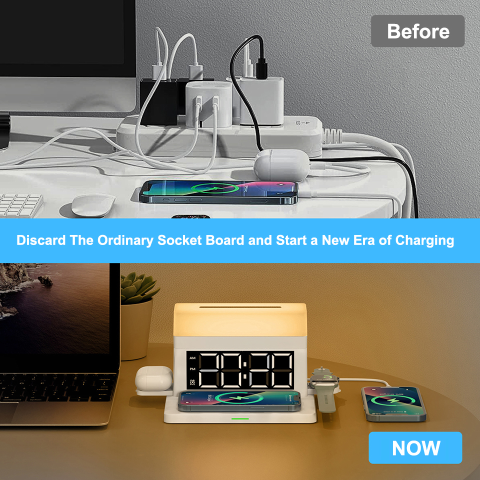 Despertadores digitais de mesa - Led Desk Clock avaliação e preço