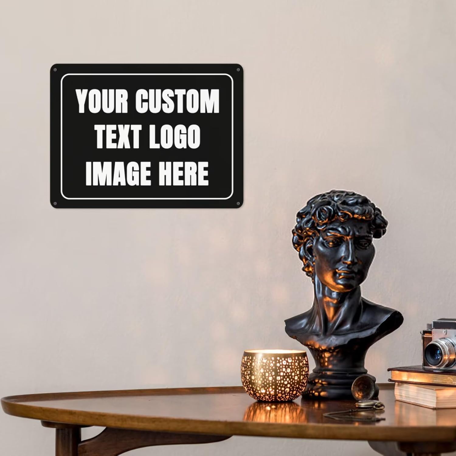 Sinal personalizado de metal,  - Home Office Kitchen avaliação e preço