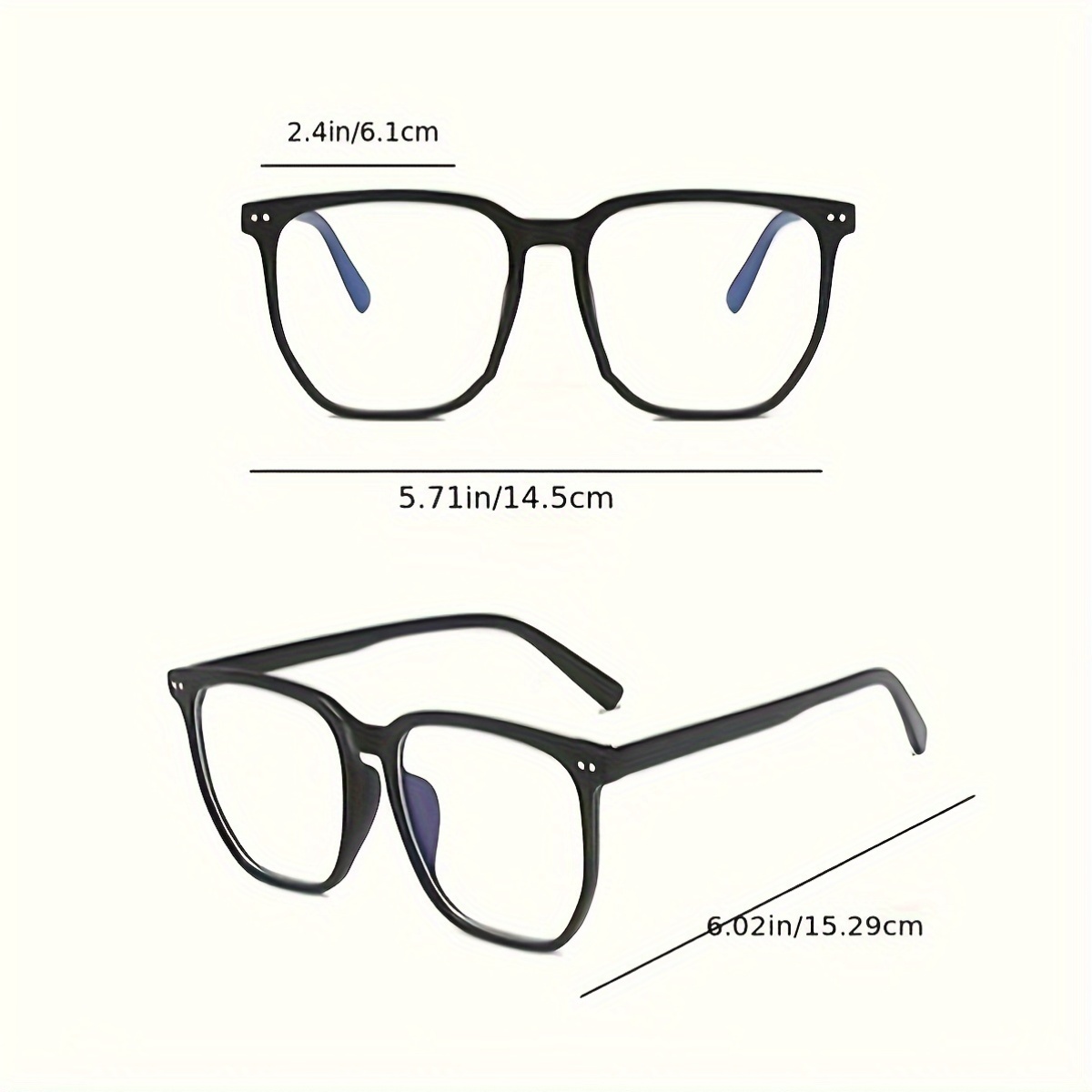 Óculos unissex quadrados e lev - Blue Light Glasses avaliação e preço