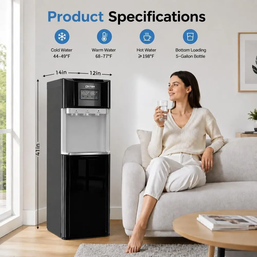 Dispensador de Água em Aço Ino - Home Office Room avaliação e preço