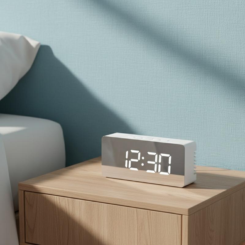 Despertador Digital LED Eletrô - Led Desk Clock avaliação e preço