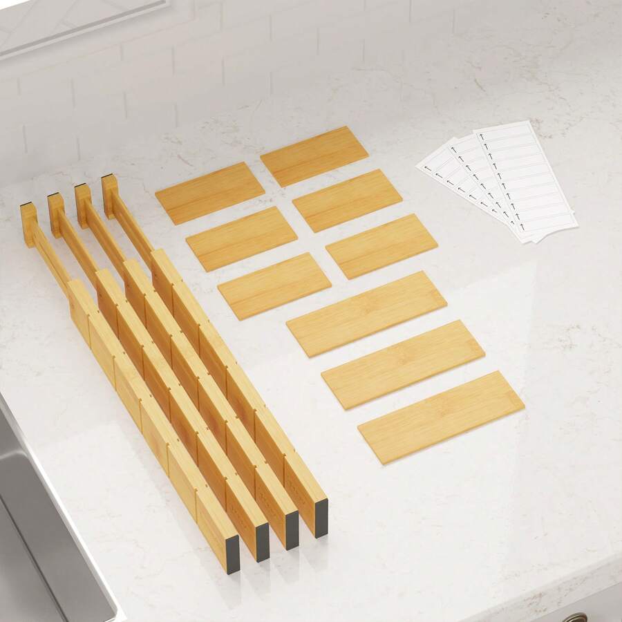 Separadores de Gavetas de Bamb - Home Office Kitchen avaliação e preço