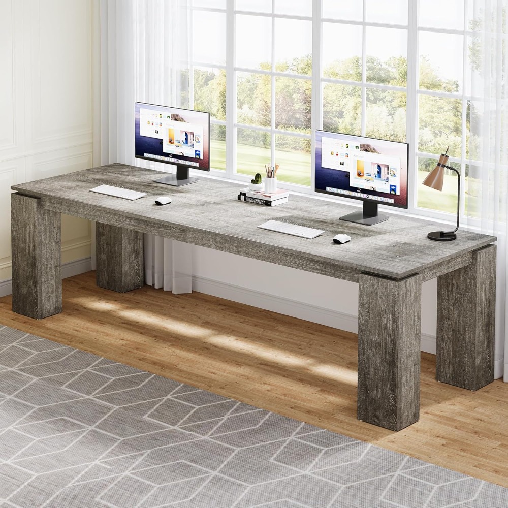 Mesa moderna longa de 