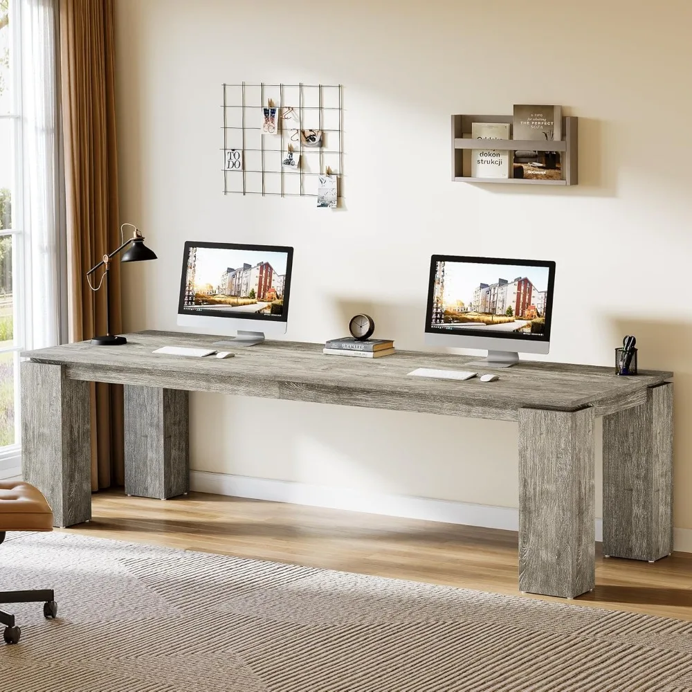 Mesa moderna longa de 