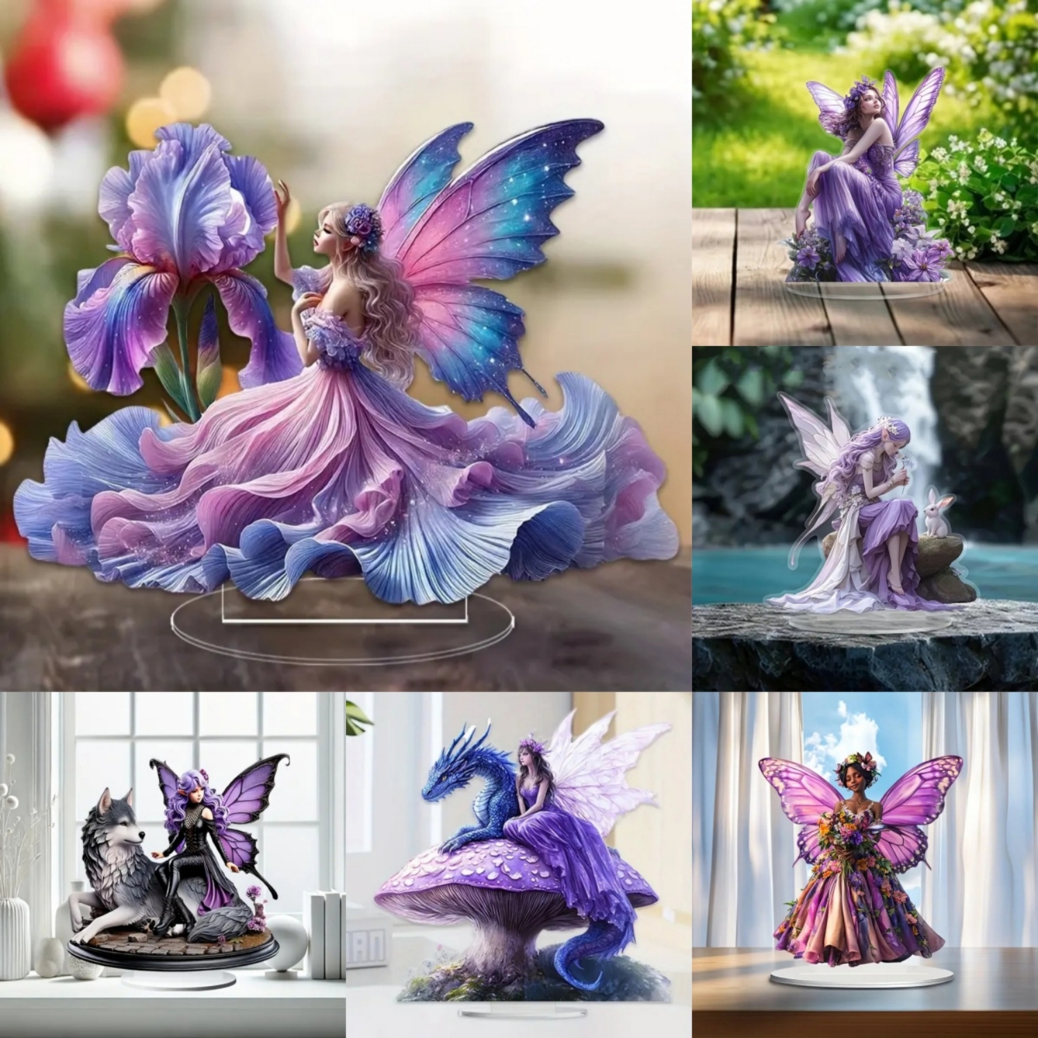 Estátua de fada, estatueta de  - Office Table Home avaliação e preço