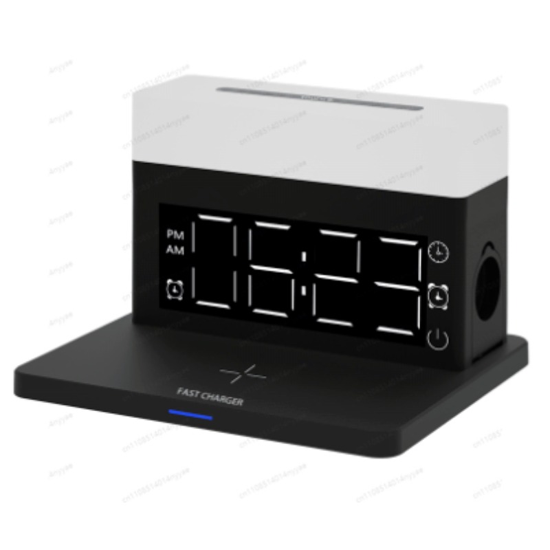 Luminária de Mesa com Carregam - Led Desk Clock avaliação e preço