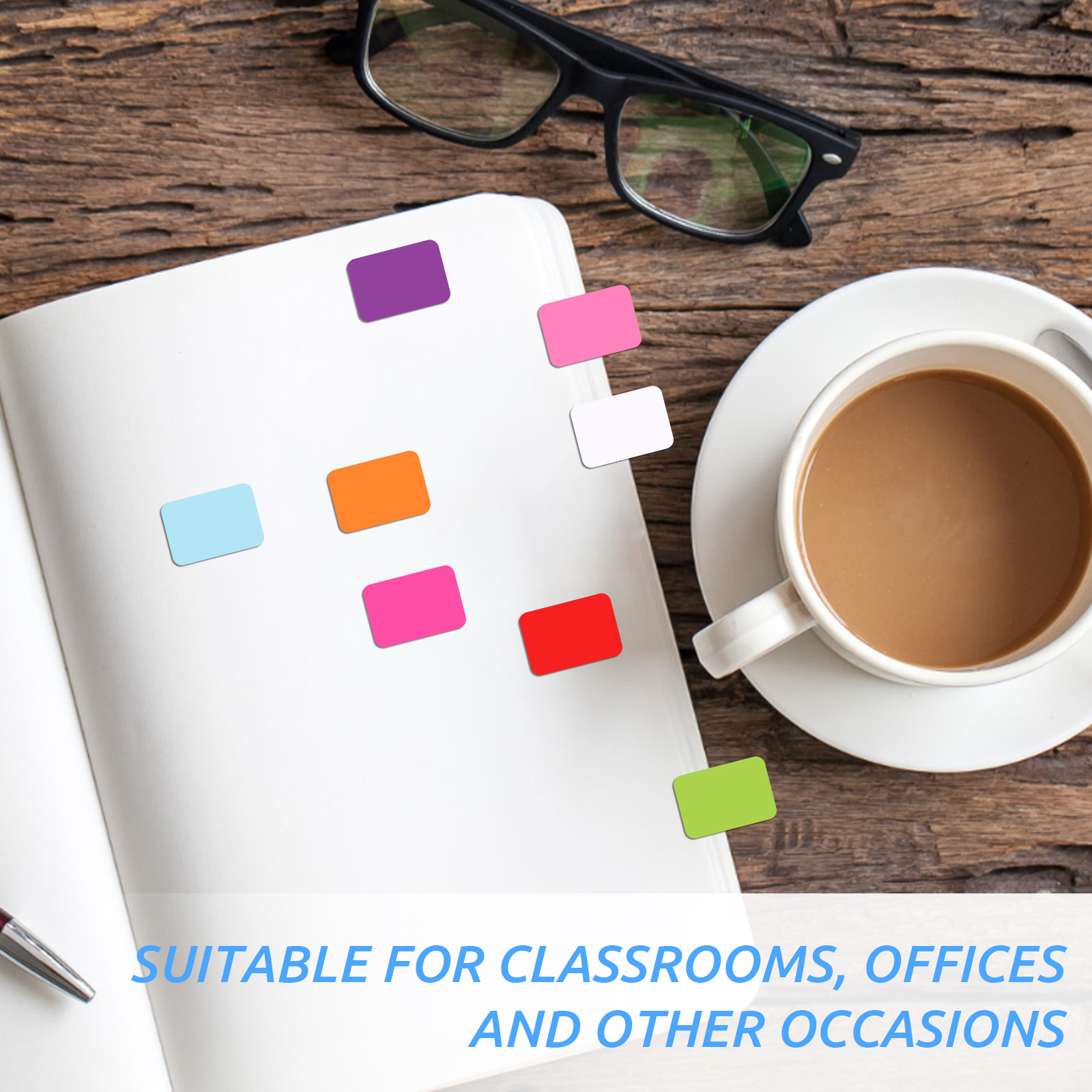 10 Folhas de Etiquetas Colorid - Home Office Organization avaliação e preço