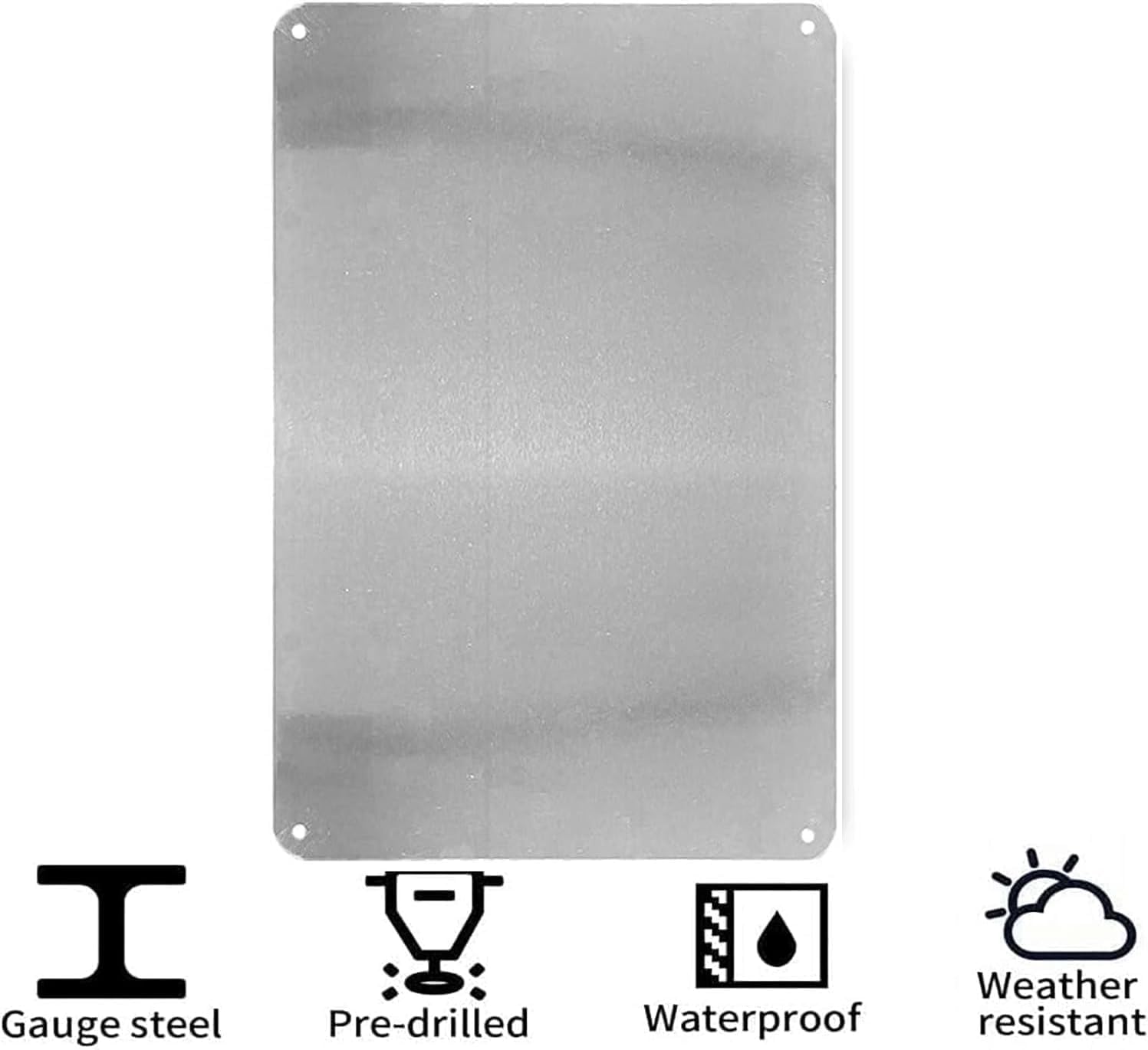 Placas de Metal Vintage com Fl - Home Office Kitchen avaliação e preço