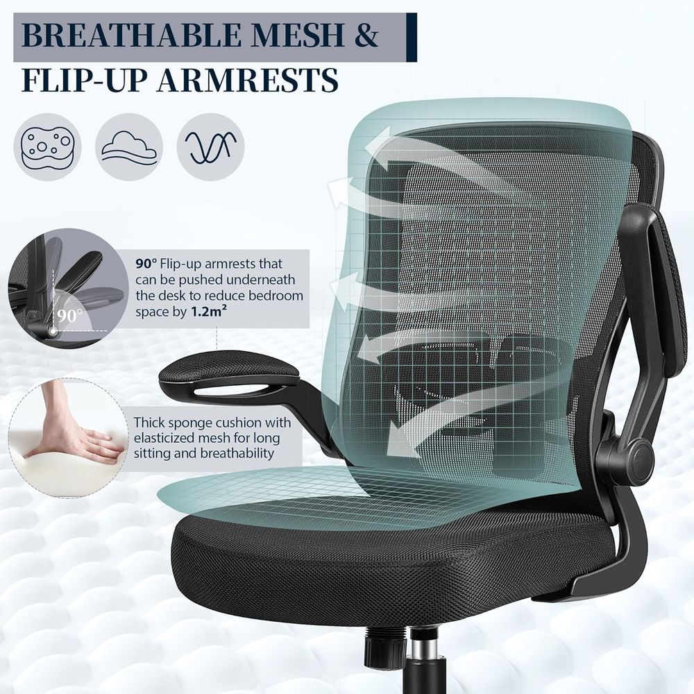 Cadeira Giratória Ergonômica c - Home Office Room avaliação e preço