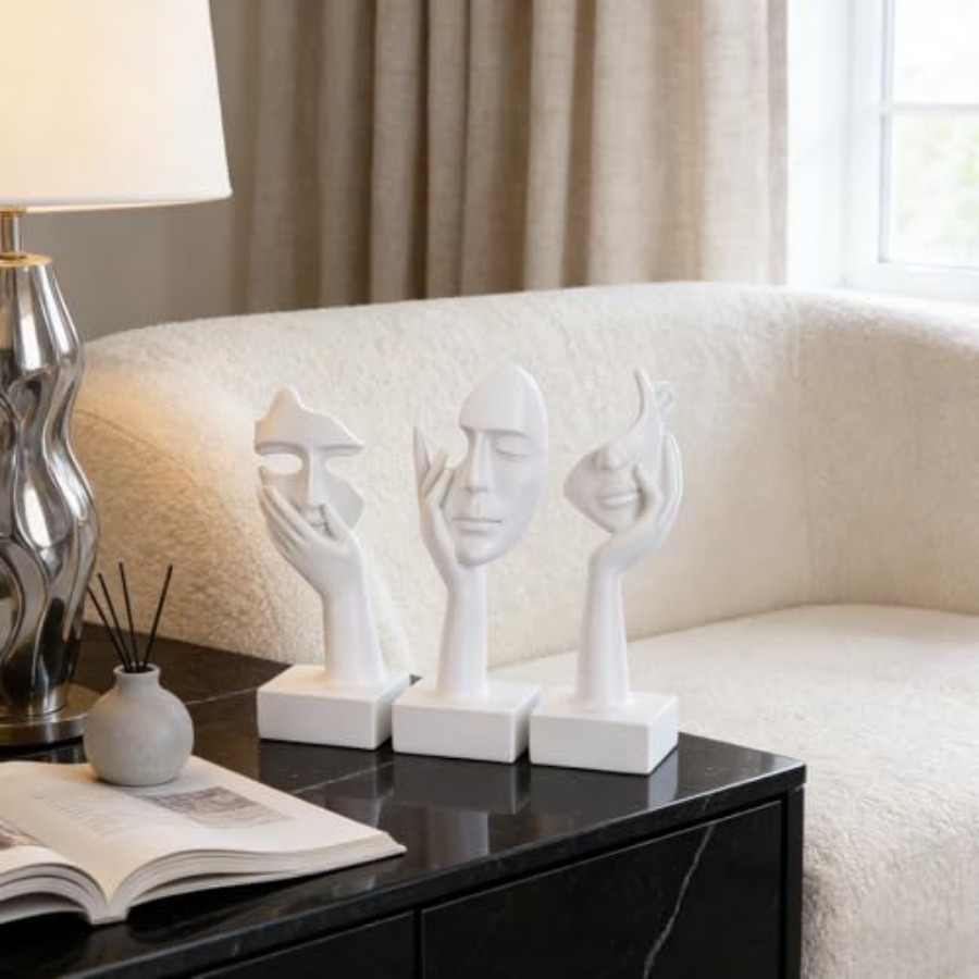 Conjunto de Estátuas Grandes T - Office Table Home avaliação e preço