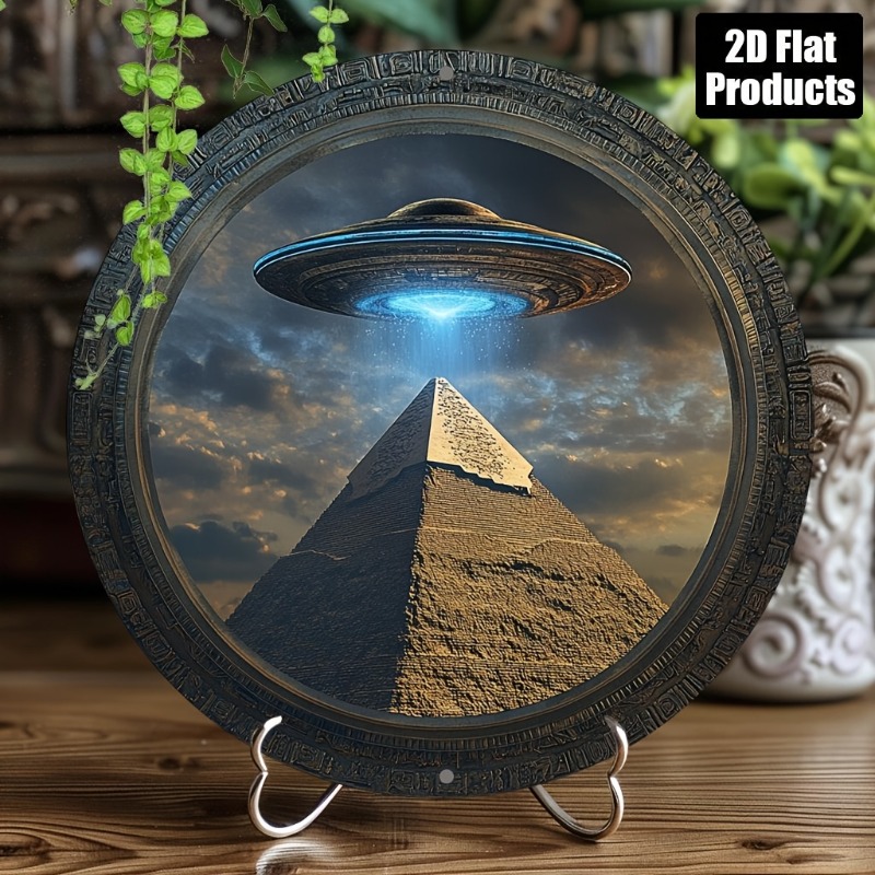 Pirâmide ufo tema redondo alum - Home Office Kitchen avaliação e preço