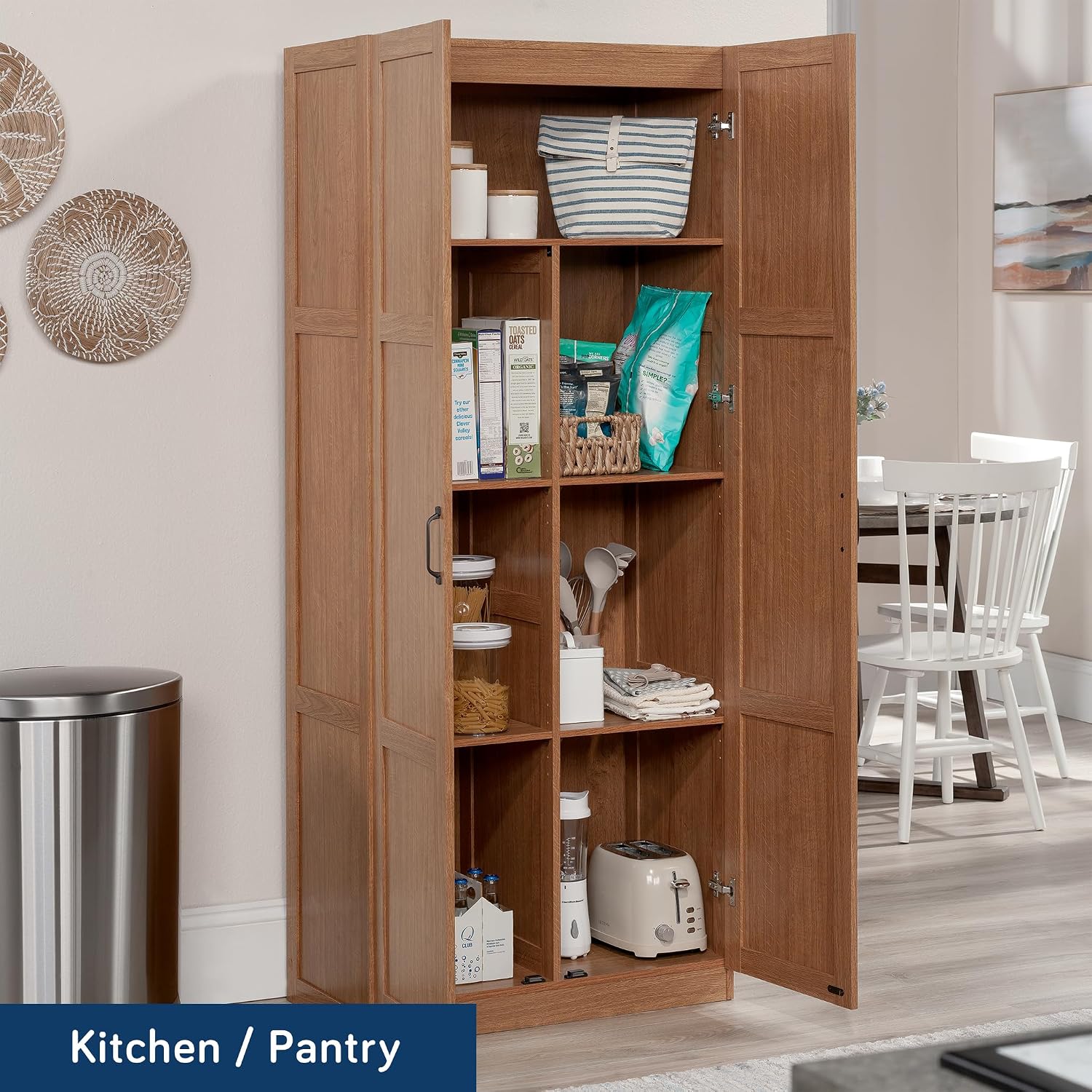 Armário de Armazenamento Alto, - Home Office Kitchen avaliação e preço