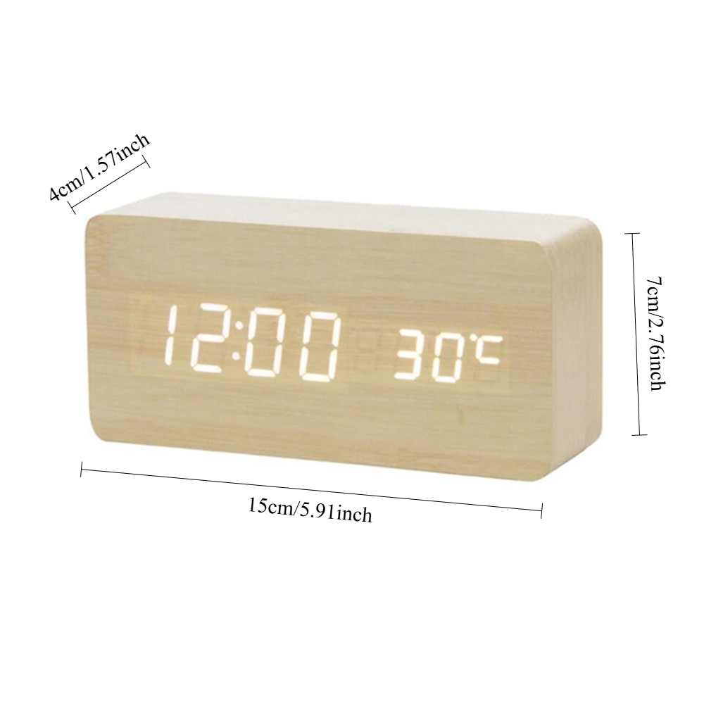 Relógio Despertador Digital de - Led Desk Clock avaliação e preço