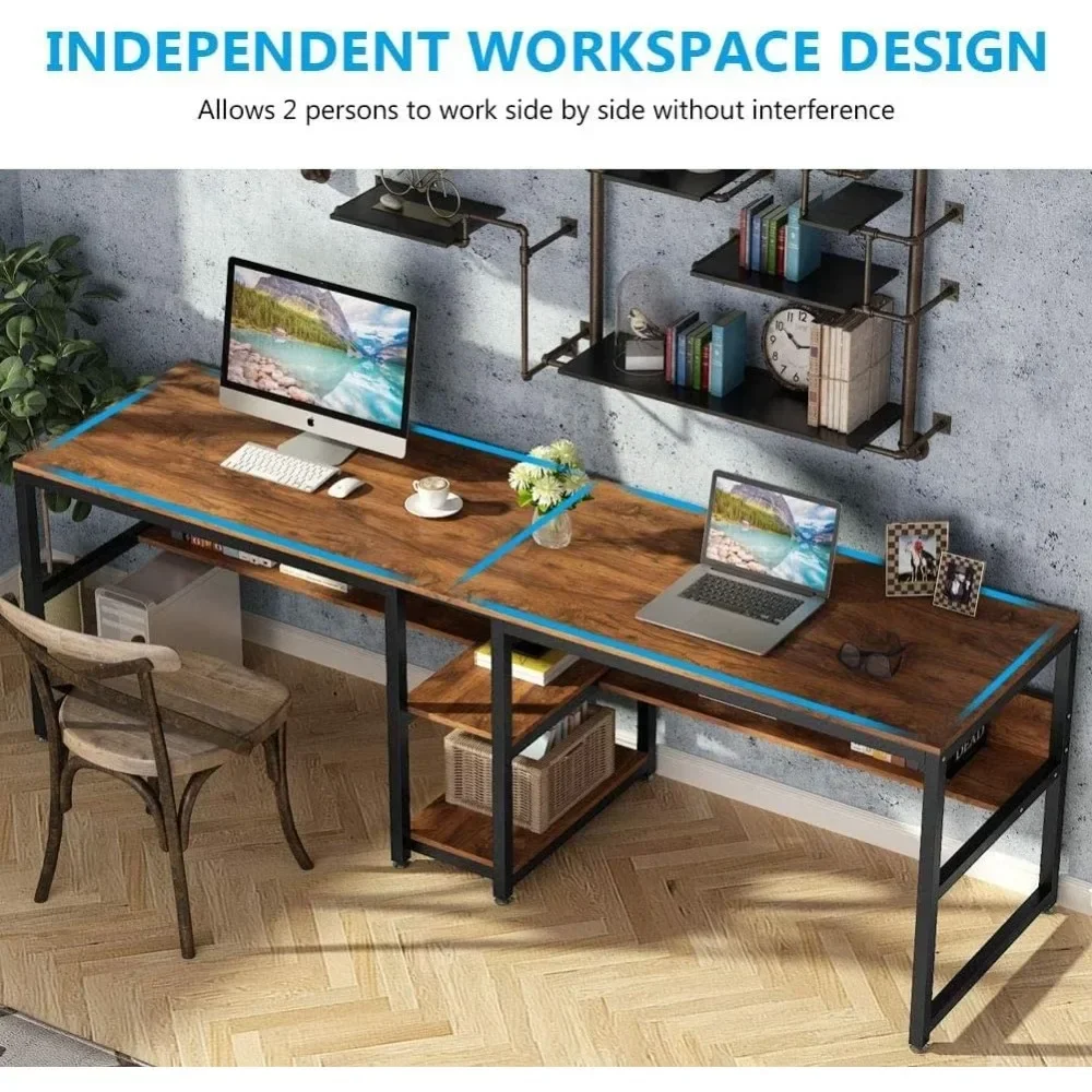 #   Mesa para duas pessoas com - Home Office With Two Desks avaliação e preço