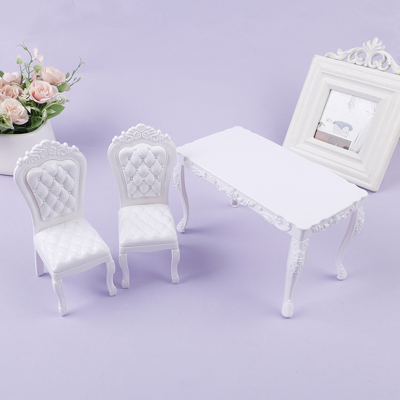 Casa de bonecas 1:6 móveis de  - Office Table Home avaliação e preço