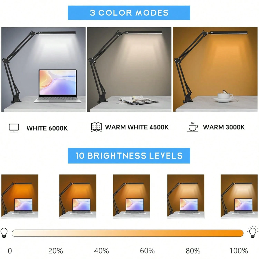 Luminária de Mesa LED para Cas - Office Table Home avaliação e preço