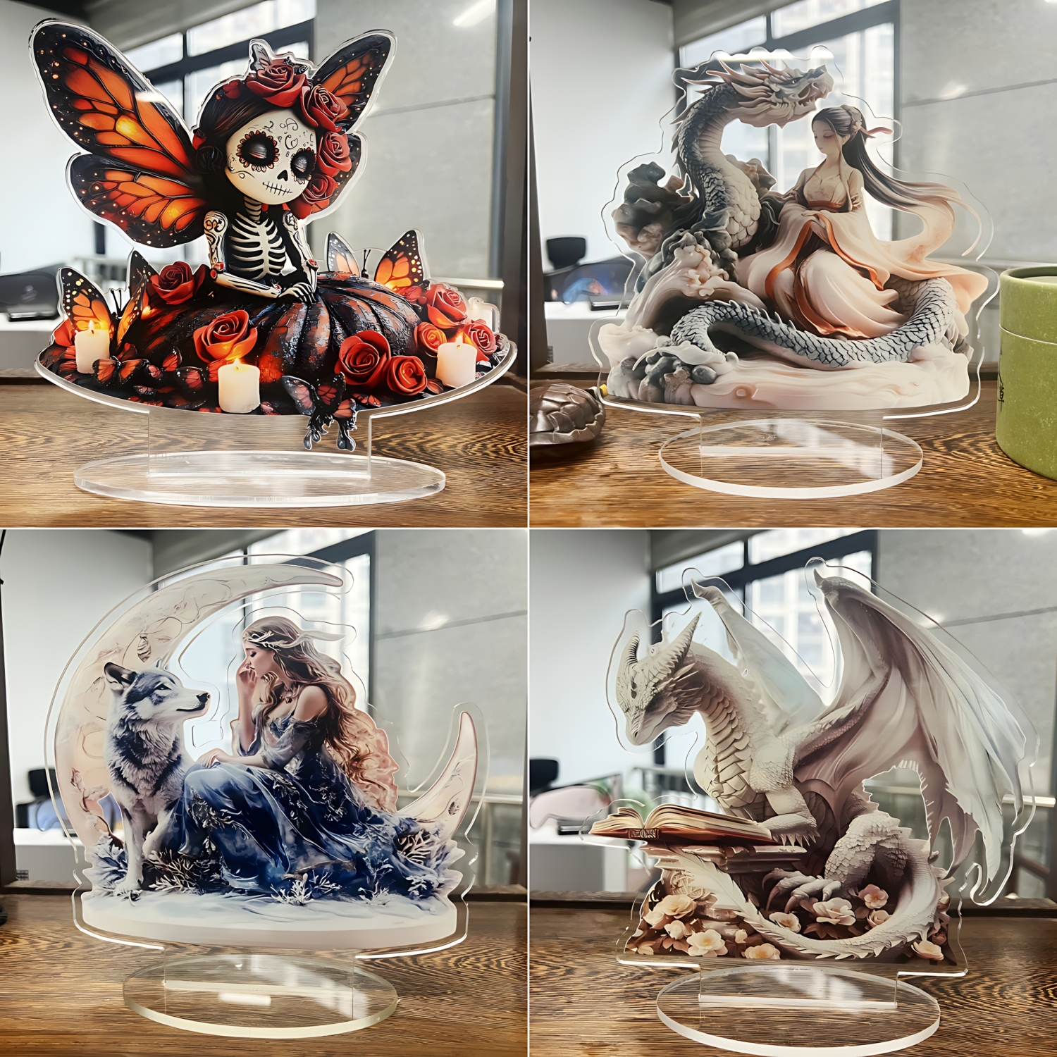 Estátua de Pavão com Cauda Abe - Office Table Home avaliação e preço