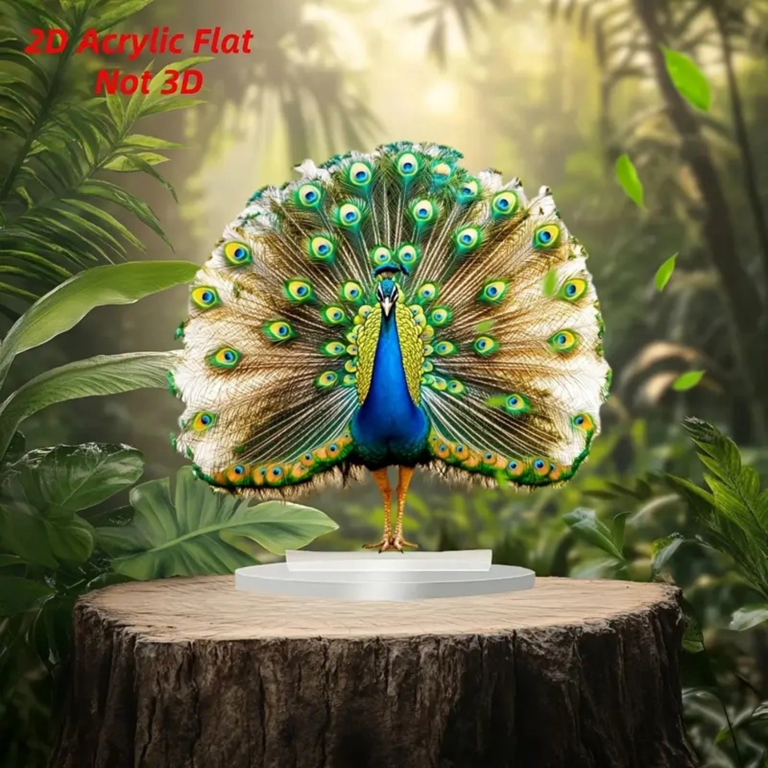 Estátua de Pavão com Cauda Abe - Office Table Home avaliação e preço